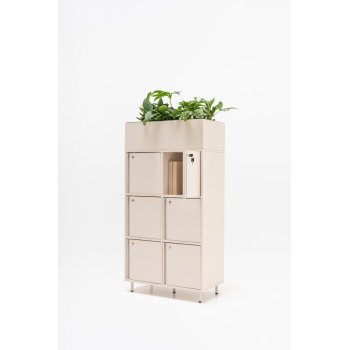 Skabe, reoler og hylder til sundhedssektor og medicinalindustrien