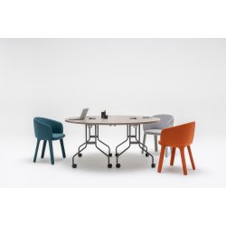 EASY MDEBORD / FOLDEBORD MED HJUL