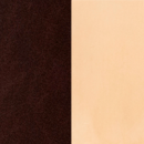 Pearl velour + vintage cocoa kunstlder
