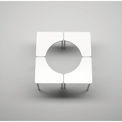 ELEVBORD HJDEJUSTERBAR TREKANTET