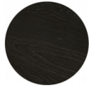 Black stained beech wood