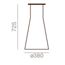 Reverse 38 - min. bordplade 38 cm / max. bordplade 90x90 / 100 cm