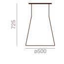 Reverse 50 - min. bordplade 50 cm / max. bordplade 140x140 / 150 cm
