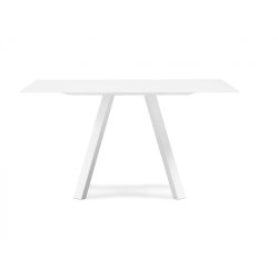 ARKI TABLE SMALL WOOD - Bordplade strrelse :139 - :159 cm / 139x139 cm