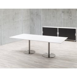 KONFERENCE BORD DYBDE  80 - 90 og 1100mm -  REKTANGULR - SJLEFOD/T-BEN