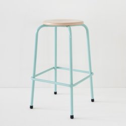 H�J TABURET MED FODST�TTE / 65 CM