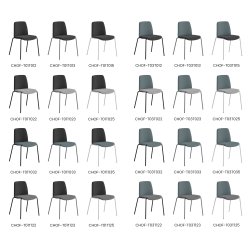 STOL MED POLSTRET SDE OG RYGLN TIL FLERE FORML