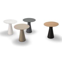 LILLE RUNDT BORD / TR FINISH - EG BORDPLADE