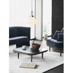 FLY SC4 LOUNGEBORD MED EG BEN OG MARMOR TOP - FLERE FARVER