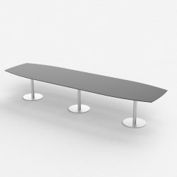 KONFERENCE BORD DYBDE  80 - 90 og 1100mm -  REKTANGULR - SJLEFOD/T-BEN