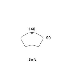 CONSET 501-19, ENKELTSJLE INKL. PLADE / BUET FOD