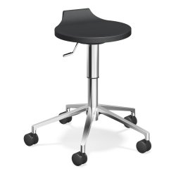 RAVELLE V - JUSTERBAR ARBEJDSSTOL MED HJUL