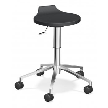 RAVELLE V - JUSTERBAR ARBEJDSSTOL MED HJUL