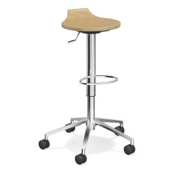 RAVELLE V - JUSTERBAR ARBEJDSSTOL MED HJUL