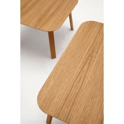 TRSORT LAMINAT MED BIRKEKRYDSFINR KERNE