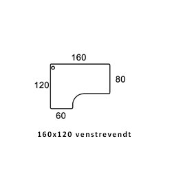 CONSET 501-25 HVE SNKEBORD MED 2 SJLER - INKL BORDPLADE 