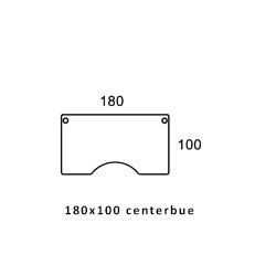 CONSET 501-49 H�VE S�NKEBORD - 2 s�jlet, inkl. bordplade