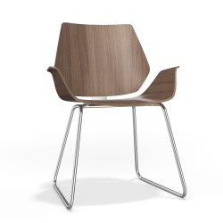 CENTURO STOL MED MEDER - MED ELLER UDEN POLSTER