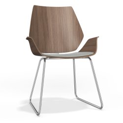 CENTURO STOL MED MEDER - MED ELLER UDEN POLSTER