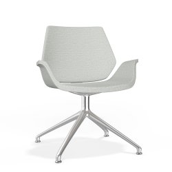 CENTURO STOL MED DREJELIG BASE - MED ELLER UDEN POLSTER