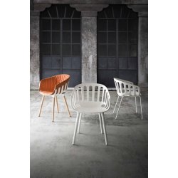 BASKET STOL MED METAL BEN