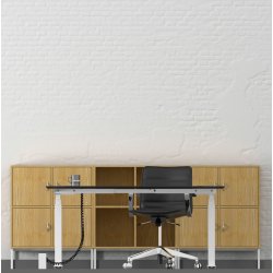 FLOW HVE SNKEBORD MED FIRKANTEDE BEN - 2 sjlet - inkl. bordplade