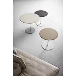 QUINTINO RUNDT BORD - Bordplade strrelse : 50 - : 65 cm