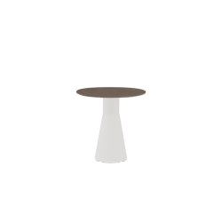 LILLE RUNDT BORD / TR FINISH - EG BORDPLADE