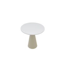 LILLE RUNDT BORD / TR FINISH - EG BORDPLADE