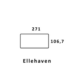ELLEHAVEN - TO SJLET HVE SNKEBORD - STORT KONFERENCEBORD 