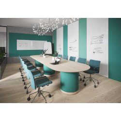 WOOFER LYDABSORBERENDE KONFERENCEBORD - 75 cm hj