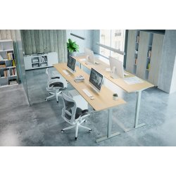 CONSET 501-33  H�VE S�NKEBORD - Med 2 s�jler og er justerbar i bredden 