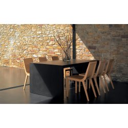 LANGT BORD MED LUKKET ENDE - FLERE STRRELSER OG FARVER