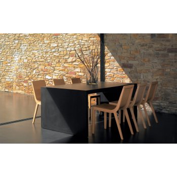 LANGT BORD MED LUKKET ENDE - FLERE STRRELSER OG FARVER