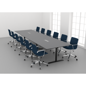 KONFERENCE BORD DYBDE  80 - 90 og 1100mm -  REKTANGULR - SJLEFOD/T-BEN