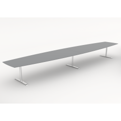 KONFERENCE BORD DYBDE  80 - 90 og 1100mm -  REKTANGULR - SJLEFOD/T-BEN