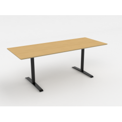 KONFERENCE BORD DYBDE  80 - 90 og 1100mm -  REKTANGULR - SJLEFOD/T-BEN