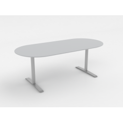 CUBE DESIGN KONFERENCE BORD H720mm -  OVAL ELLER RUND ENDE - SJLE/T-BEN