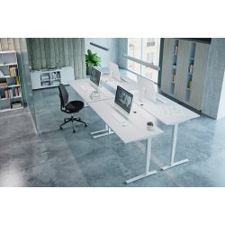 CONSET 501-43 HVE SNKE STEL MED JUSTERBAR BREDDE / SORT - HVID - SLV