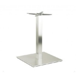 INOX XXL STEL H:73/FOD:60X60 - Max. bordplade : 1700 mm / B+D:1200 mm