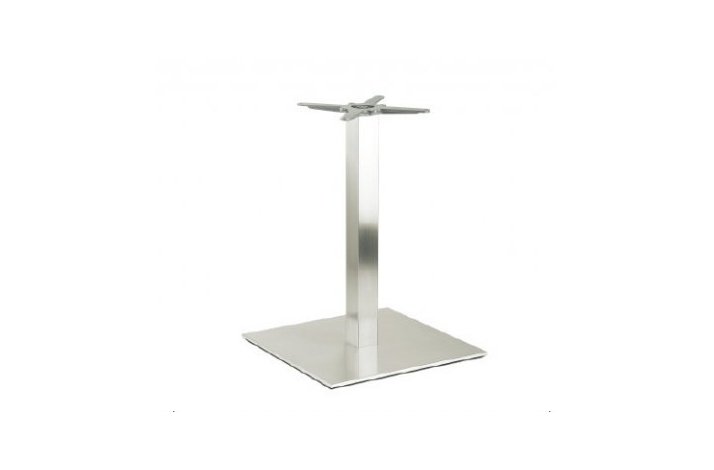 INOX XXL STEL H:73/FOD:60X60 - Max. bordplade : 1700 mm / B+D:1200 mm