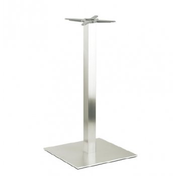 INOX XXL STEL H:110/FOD:60X60 - Max. bordplade : 150 / 100x100 cm