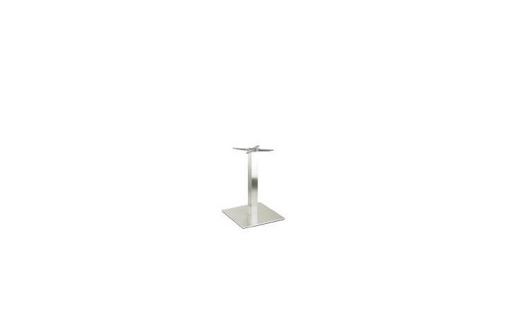 INOX XL STEL H:50/FOD:50X50 - Max. bordplade : 1300 mm / B+D: 1000 mm