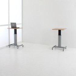 CONSET 501-19 HVE SNKE STEL MED H-FOD / SORT - SLV MED ELLER UDEN HJUL