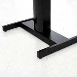 CONSET 501-19 HVE SNKE STEL MED H-FOD / SORT - SLV MED ELLER UDEN HJUL