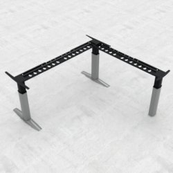 CONSET 501-23 HJ�RNE H�VE S�NKEBORD - HJ�RNE SKRIVEBORD