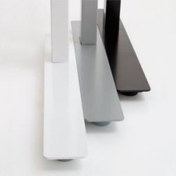 CONSET 501-37 HVE SNKE STEL / TO SJLET MED ELLER UDEN HJUL