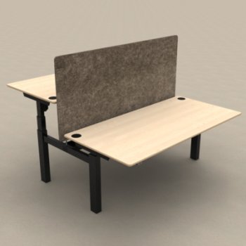 CONSET 501-88 DOBBELTBORD - JUSTERBAR BREDDE 