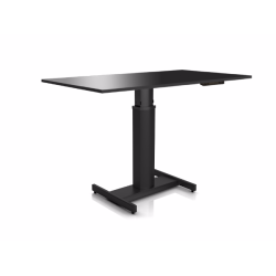 CONSET 501-19 HVE SNKE STEL MED H-FOD / SORT - SLV MED ELLER UDEN HJUL