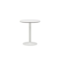 RUND SJLEFOD / UDENDRS LOUNGEBORD ELIPSE / HPL &amp; STEN BORDPLADE